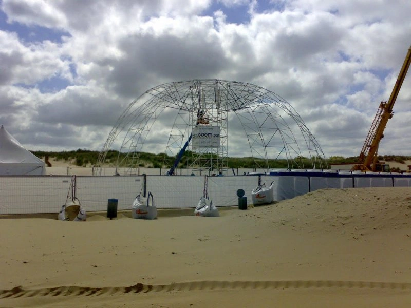 Steigerbouw dans evenement Beach Boom